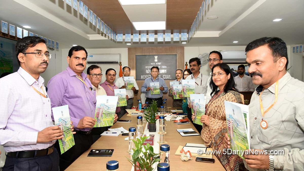 Pralhad Joshi, Union Minister of Coal, BJP, Bharatiya Janata Party, Secretary Coal. Dr. Anil Kumar Jain