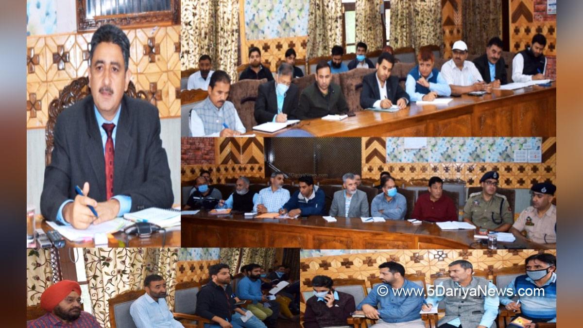 Deputy Commissioner Kupwara, Khalid Jahangir, Kupwara, Kashmir, Jammu And Kashmir, Jammu & Kashmir, Red Cross