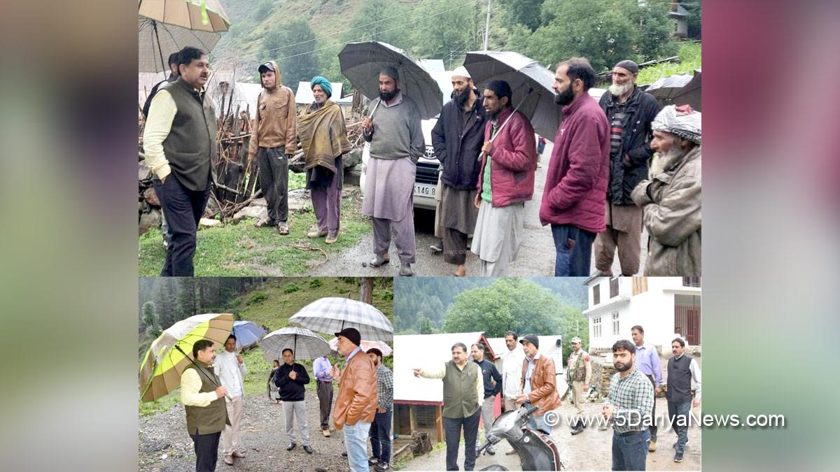 DDC Kishtwar, District Development Commissioner Kishtwar, Ashok Sharma, Kishtwar, Kashmir, Jammu And Kashmir, Jammu & Kashmir, Inderjeet Singh Parihar, NHIDCL Parveen Ahlawat