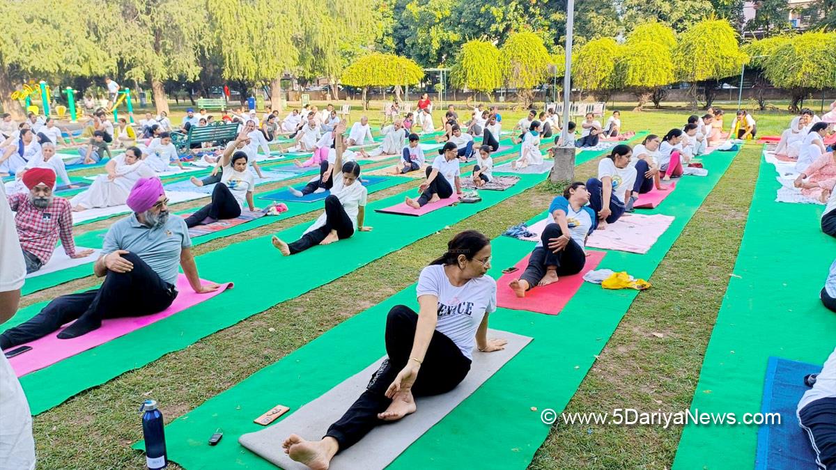 Kuljit Singh Bedi, S.A.S.Nagar, Mohali, S.A.S. Nagar Mohali, Punjab Congress, Sahibzada Ajit Singh Nagar, International Yoga Day, Yoga Day, Yoga Day 2022, Benefits Of Yoga, Yoga Benefits, International Yoga Day 2022 Theme