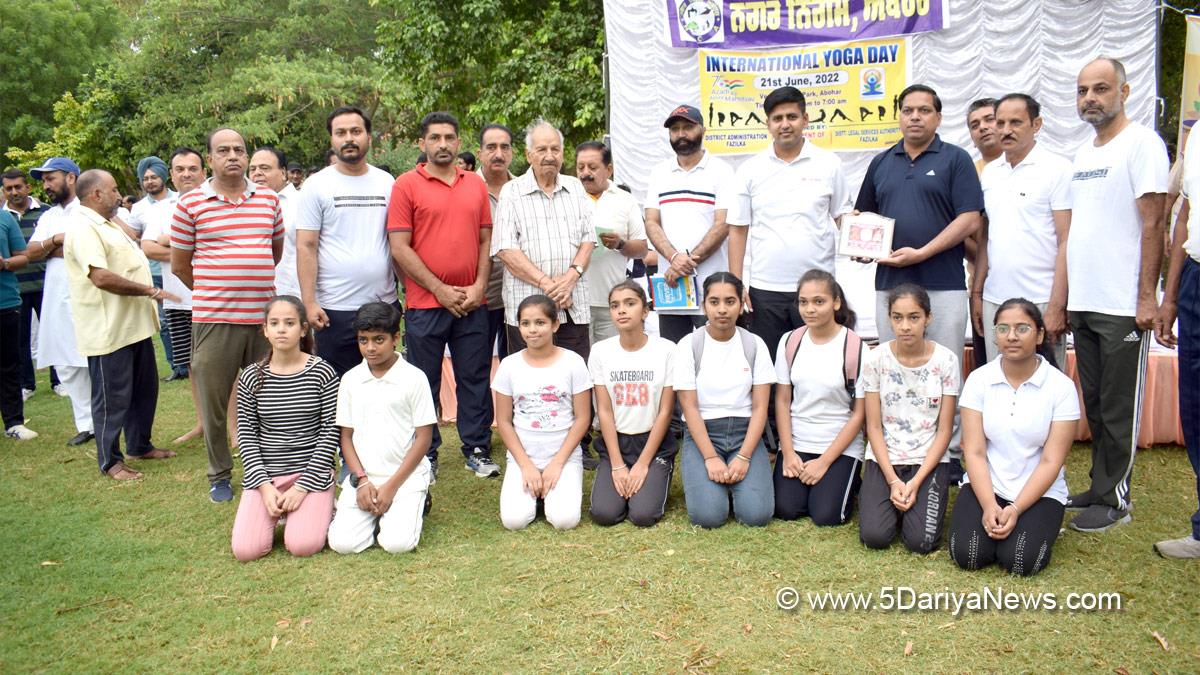 International Yoga Day, Yoga Day, Yoga Day 2022, Benefits Of Yoga, Yoga Benefits, International Yoga Day 2022 Theme Kharar, Fazilka, Punjab