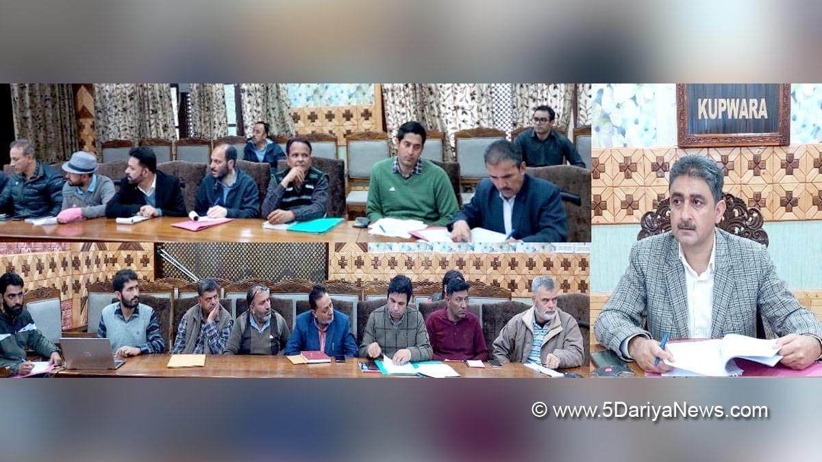 Deputy Commissioner Kupwara, Khalid Jahangir, Kupwara, Kashmir, Jammu And Kashmir, Jammu & Kashmir, Assistant Commissioner Revenue, ACR, District Level Committee for Land Conversion, DLCLC