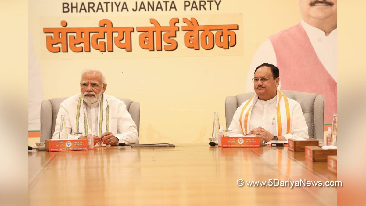 Jagat Prakash Nadda, BJP President, BJP, Bharatiya Janata Party, Jharkhand Governor Draupudi Murmu