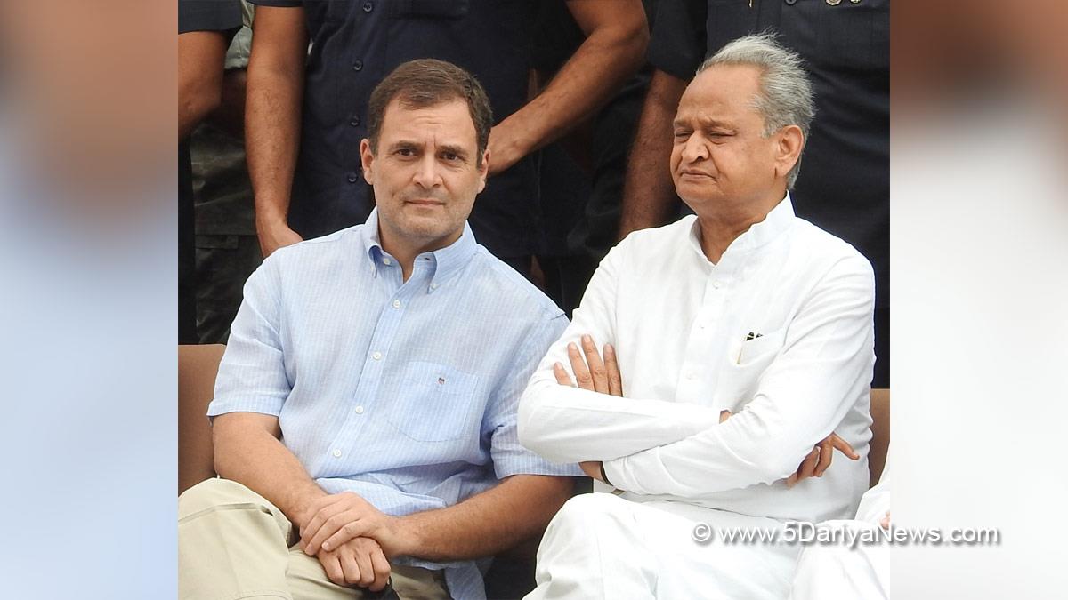Ashok Gehlot, Jaipur, Rajasthan, Rajasthan Congress, Indian National Congress, Congress, All India Congress Committee, Rahul Gandhi, Enforcement Directorate, ED, National Herald Case