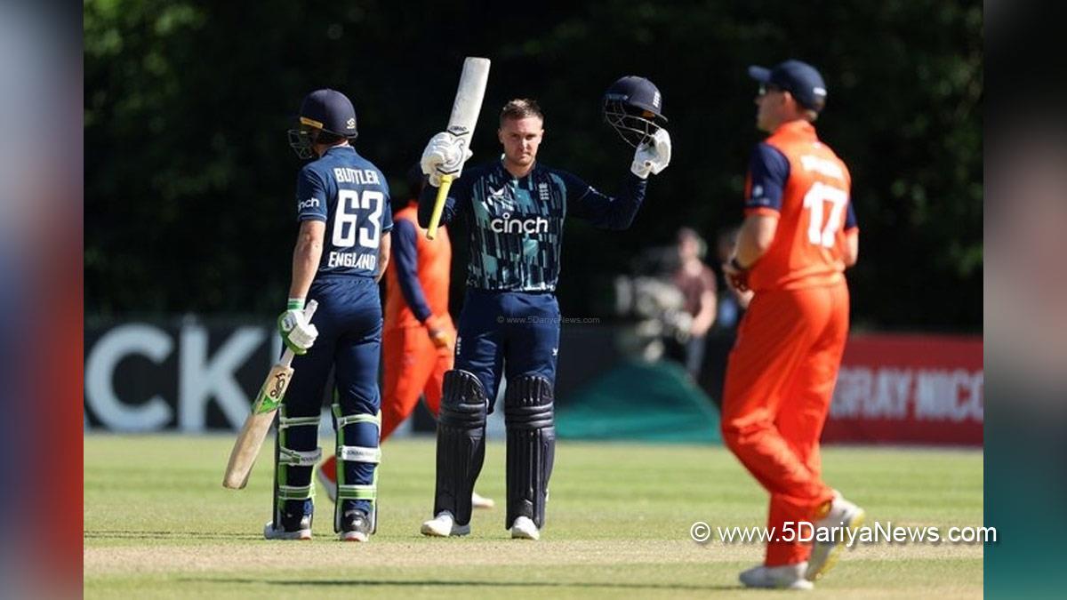 Sports News, Cricket, Cricketer, Player, Bowler, Batsman, Jason Roy, England Vs Netherlands, 3rd ODI