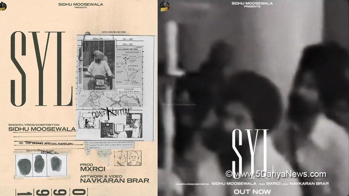 Sidhu Moosewala , Sutlej Yamuna Link , Sutlej Yamuna Link Dispute , SYL , Sutlej Yamuna Link Sidhu Moosewala , Who Was Balwinder Singh Jattana , Balwinder Singh Jattana , Balwinder Singh Jattana SYL , Sidhu Moosewala New Song , Sidhu Moosewala SYL Song , Balwinder Singh Jattana News , Who Is Balwinder Singh Jattana , Sutlej Yamuna Link News, Sidhu Last Song, Sidhu New Song