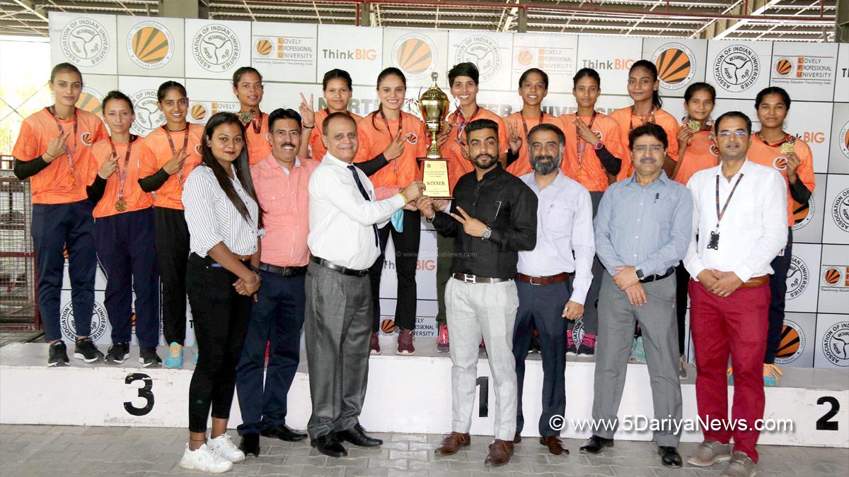 Lovely Professional University, Jalandhar, Phagwara, LPU, LPU Campus, Ashok Mittal, North Zone Inter University Kho Kho, Women, Championship-2022