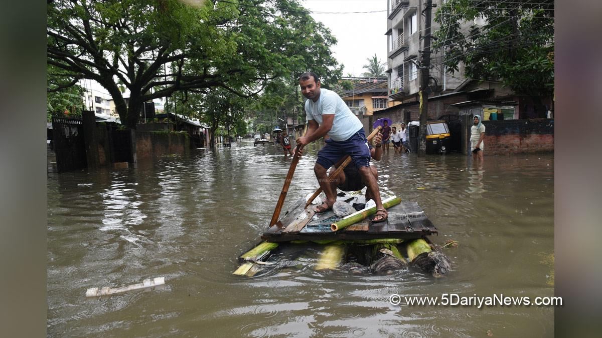 Weather, Indian Meterological Department, IMD, Assam, Guwahati, Hadsa, Hadsa India, Flood, Heavy Rain