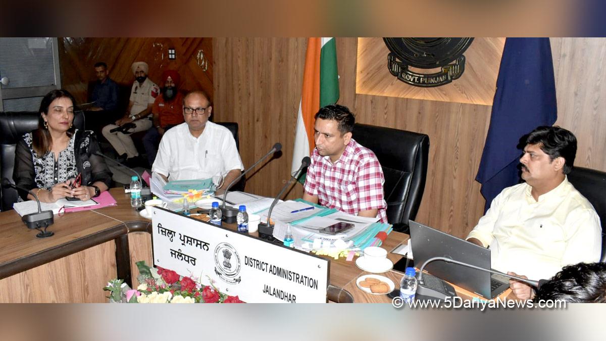 DC Jalandhar, Ghanshyam Thori, Jalandhar, Deputy Commissioner Jalandhar