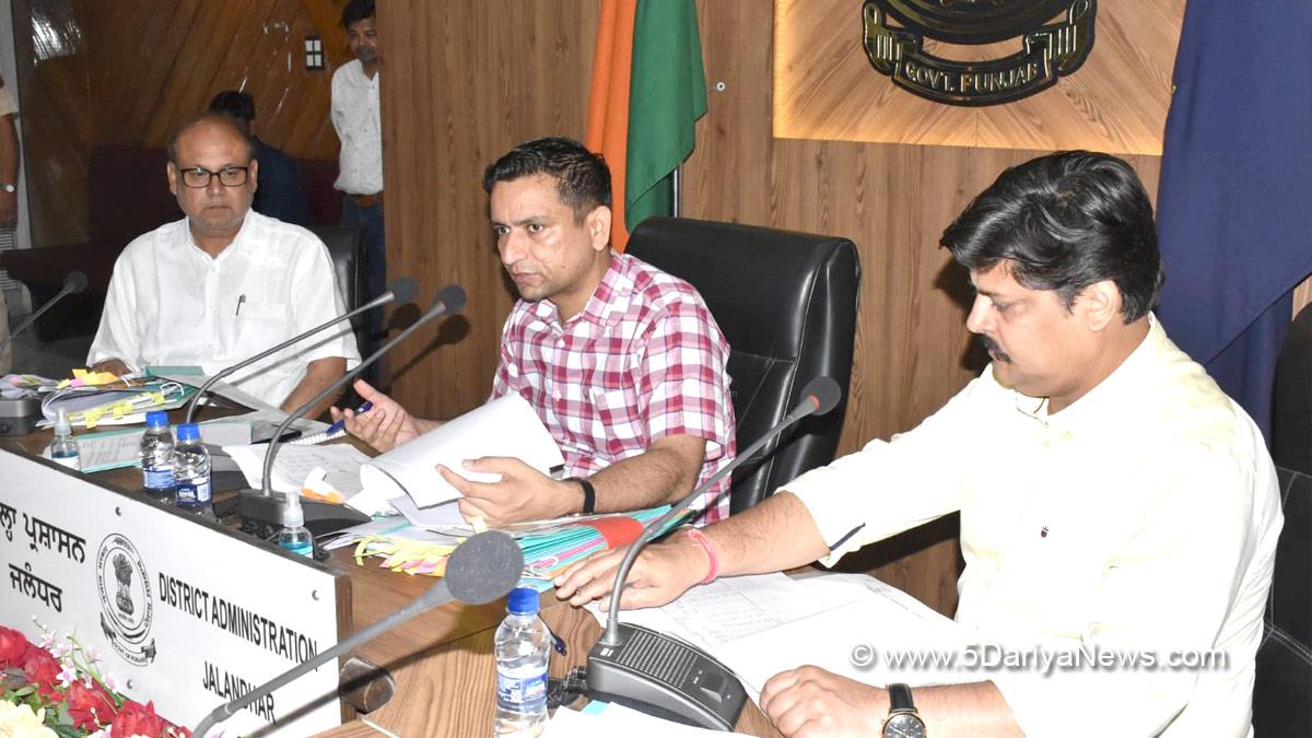 DC Jalandhar, Ghanshyam Thori, Jalandhar, Deputy Commissioner Jalandhar