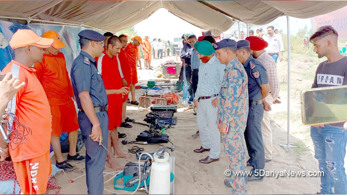 Punjab Admin, SDM Suba Singh, Balachur, SBS Nagar, Punjab, National Disaster Response Force, NDRF