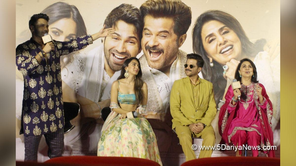 Varun Dhawan, Bollywood, Entertainment, Mumbai, Actor, Cinema, Hindi Films, Movie, Mumbai News, Kiara Advani, Jugjugg Jeeyo, Neetu Kapoor, Anil Kapoor