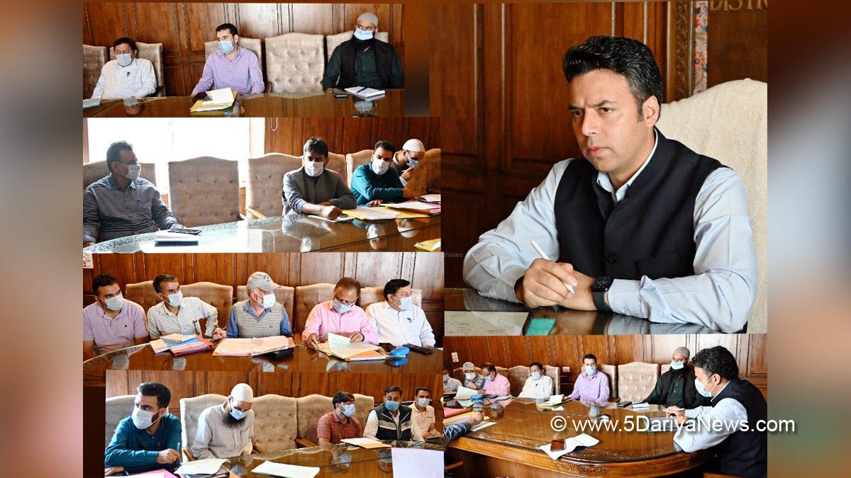 Deputy Commissioner Kulgam, Dr. Bilal Mohi-Ud-Din Bhat, Kulgam, Kashmir, Jammu And Kashmir, Jammu & Kashmir, District Jal Jeevan Mission Committee, DJJMC
