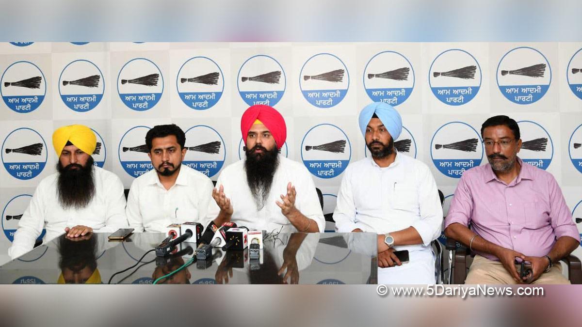 Malwinder Singh Kang, Malvinder Singh Kang, AAP, Aam Aadmi Party, Aam Aadmi Party Punjab, AAP Punjab, Sangrur bypoll, Simranjit Singh Mann, Sangrur by-election