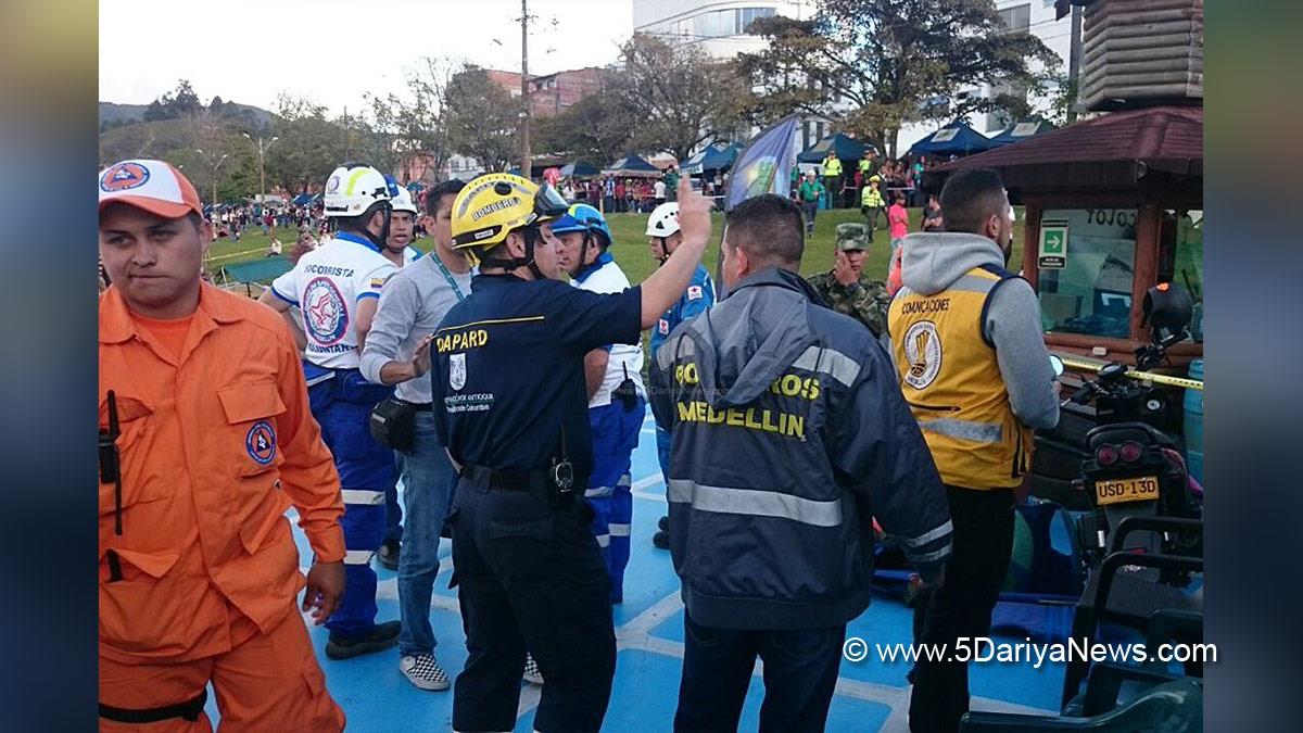 Hadsa World, Hadsa, Colombia, Bagota, Stand Collapses, Bullfight