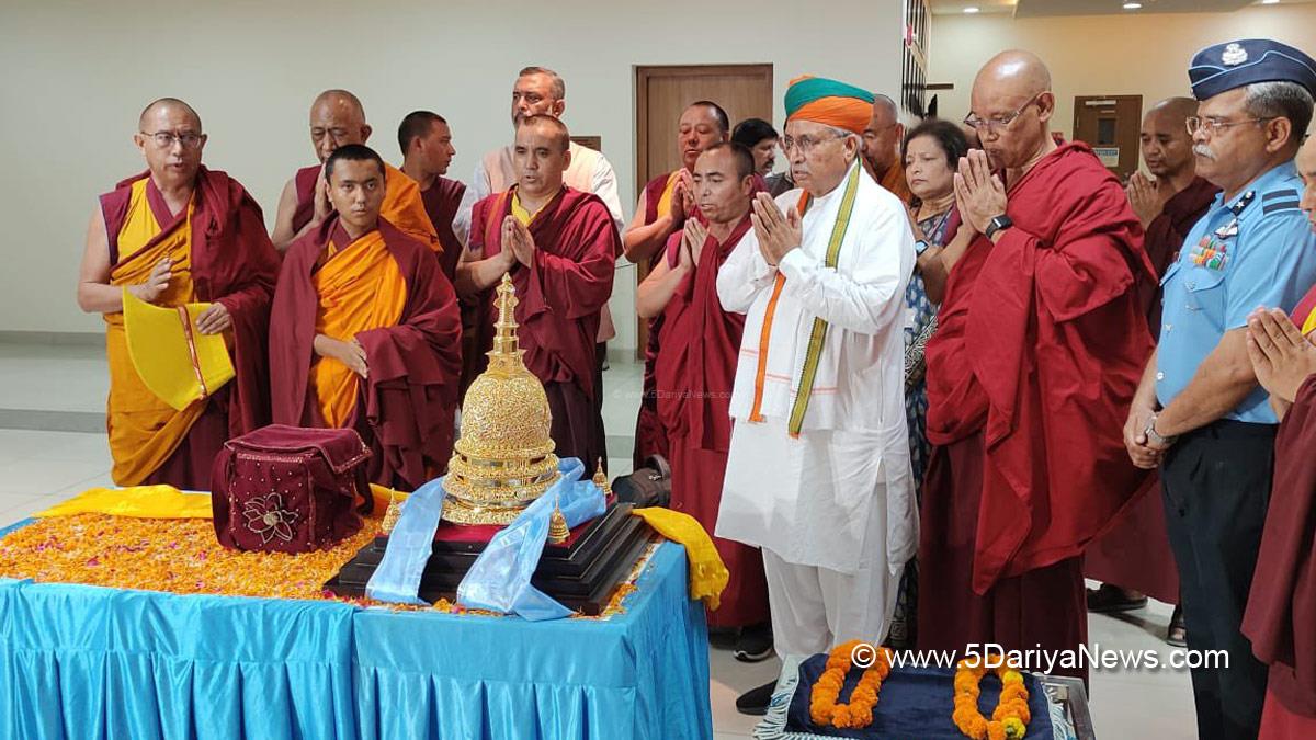 Arjun Ram Meghwal, BJP, Bharatiya Janata Party, Union Minister, Mongolia, Batsagaan Temple, Lord Buddha