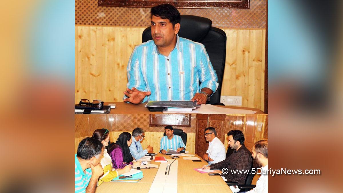 Deputy Commissioner Srinagar, Mohammad Aijaz Asad, Srinagar, Jammu, Kashmir, Jammu And Kashmir, Jammu & Kashmir, District Advisory Committee, DAC