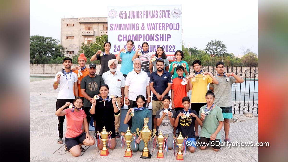 Sports News, SAS Nagar Mohali, 45th Punjab State Swimming Waterpolo Championship, GNDU Amritsar