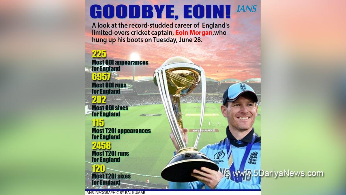 Sports News, Cricket, Cricketer, Player, Bowler, Batsman, Eoin Morgan, Retirement, Retired, International Cricket