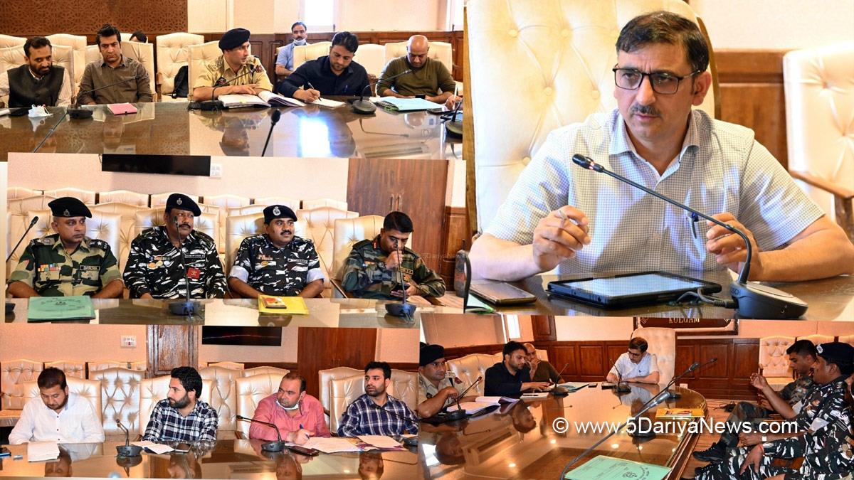 Shri Amarnath Ji Yatra, Shri Amarnathji Yatra 2022, Amarnathji Yatra, Amarnathji Yatra 2022, Shri Amarnath Ji Pilgrimage, Shri Amarnathji Shrine Board, SASB, SANJY-2022, ADC, Kulgam, Showkat Ahmad Rather