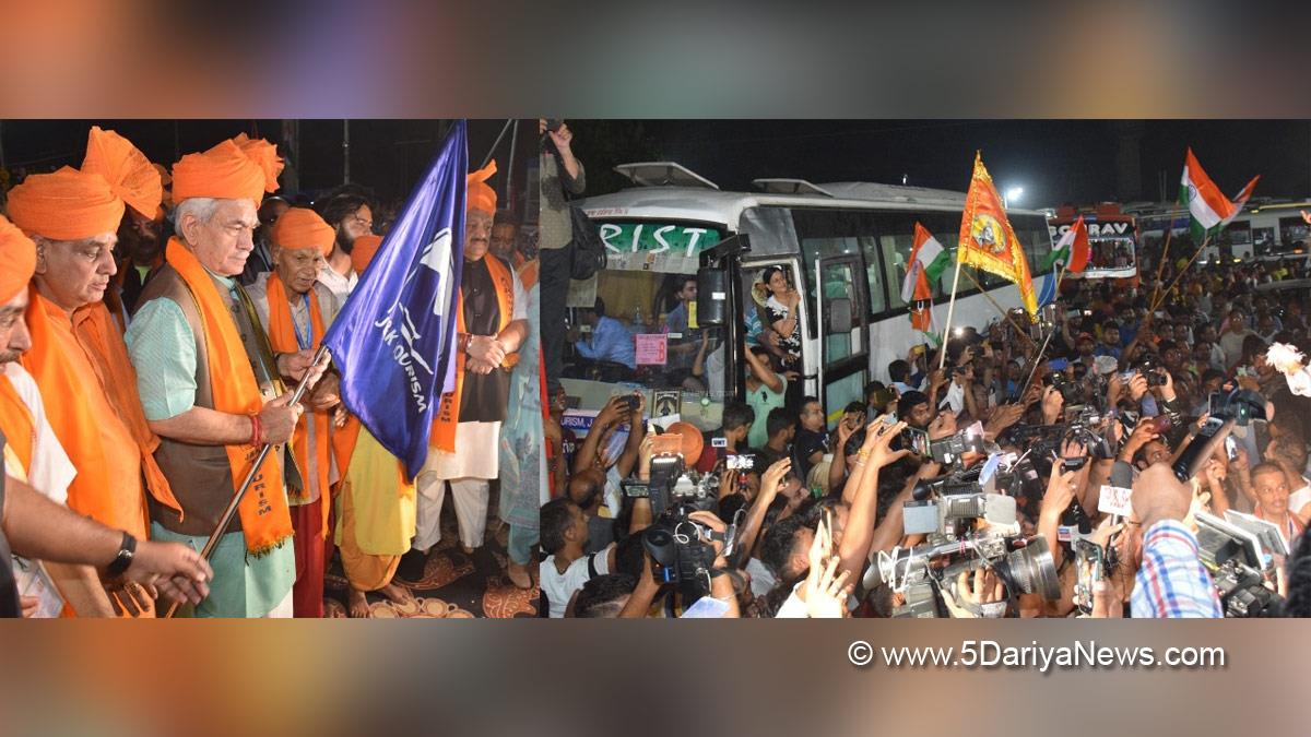 Manoj Sinha, Lieutenant Governor J&K, Raj Bhavan, Jammu, Srinagar, Kashmir, Jammu And Kashmir, Jammu & Kashmir, Amarnath Yatra, Amarnath Yatra 2022