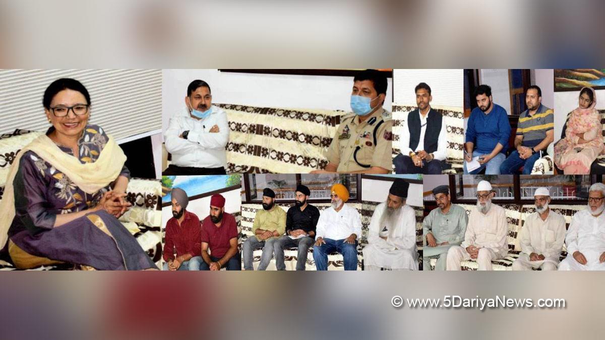 JK Admin, Member for National Commission for Minorities, Rinchen Lhamo, DDC Kishtwar, District Development Commissioner Kishtwar, Ashok Sharma, Kishtwar, Kashmir, Jammu And Kashmir, Jammu & Kashmir