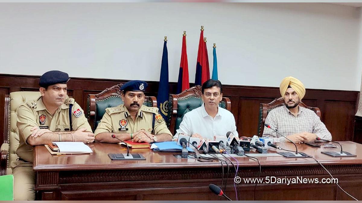 Crime News Punjab, Punjab Police, Police, Crime News, Jalandhar Police, Jalandhar, Gangsters Lawrence Bishnoi, Harwinder Singh Alias Rinda, Anti Gangster Task Force, AGTF, ADGP Promod Ban, SSP Jalandhar Rural Swapan Sharma