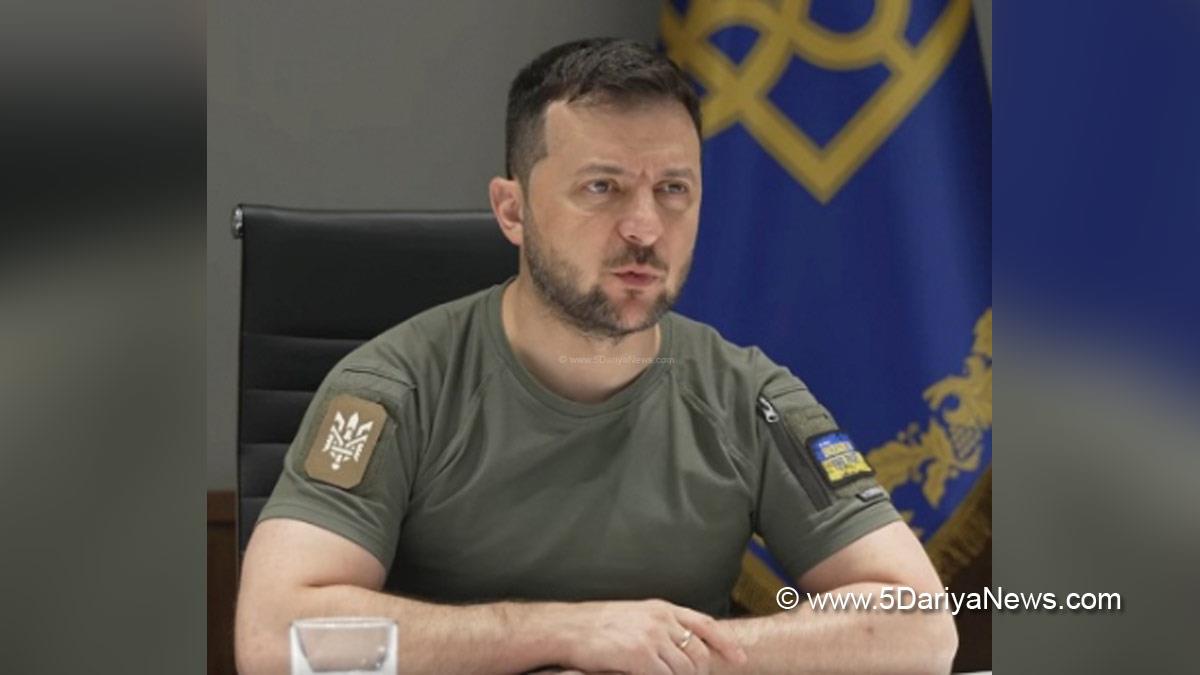Volodymyr Zelensky, Ukrainian President, Ukraine, Kiev, International Leader, Norwegian Prime Minister Jonas Gahr Store