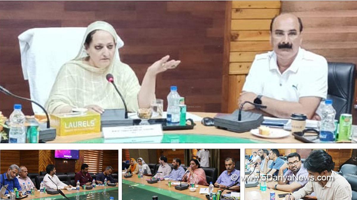 Shabnam Shah Kamili, Secretary, Agriculture Production and Farmers, Welfare Department, Jammu, Srinagar, Kashmir, Jammu And Kashmir, Jammu & Kashmir 