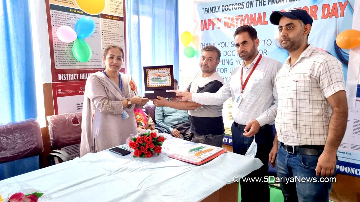 National Doctors Day, National Doctors day 2022, Jammu, Srinagar, Kashmir, Jammu And Kashmir, Jammu & Kashmir, Poonch