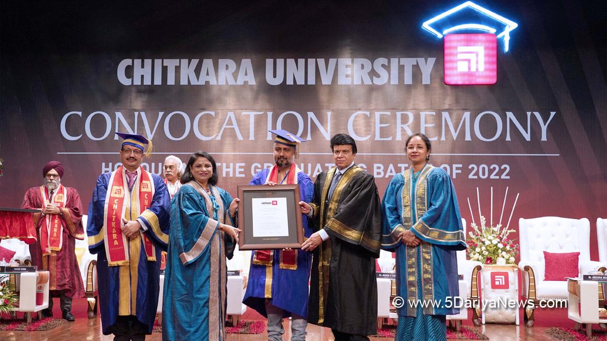 Chitkara University, Banur, Rajpura, Dr. Ashok K Chitkara,Chitkara Business School, Dr. Madhu Chitkara