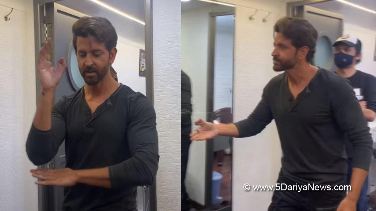Hrithik Roshan, Hrithik Roshan Funny Video, Hrithik Roshan Latest Video, Vikram Vedha, Hrithik Roshan Funny Moments