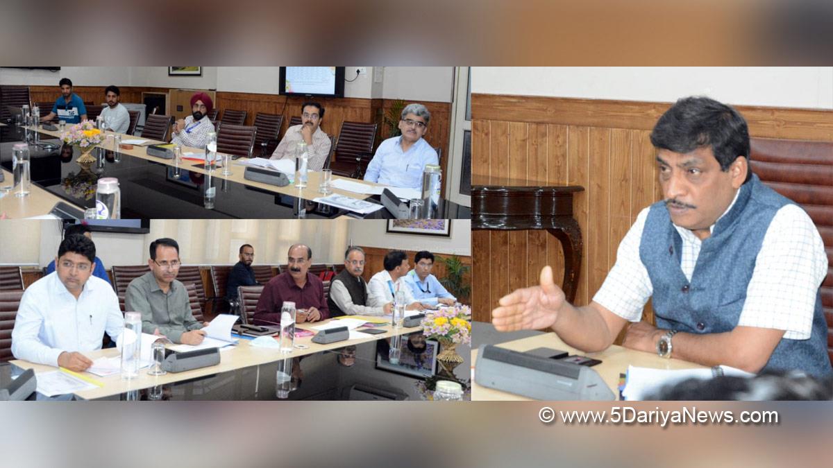 Arun Kumar Mehta, Dr. Arun Kumar Mehta, Kashmir, Jammu And Kashmir, Jammu & Kashmir, Chief Secretary Kashmir, Atal Dulloo, Pradhan Mantri Fasal Bima Yojana, PMFBY, Restructured Weather Based Crop Insurance Scheme,  RWBCIS