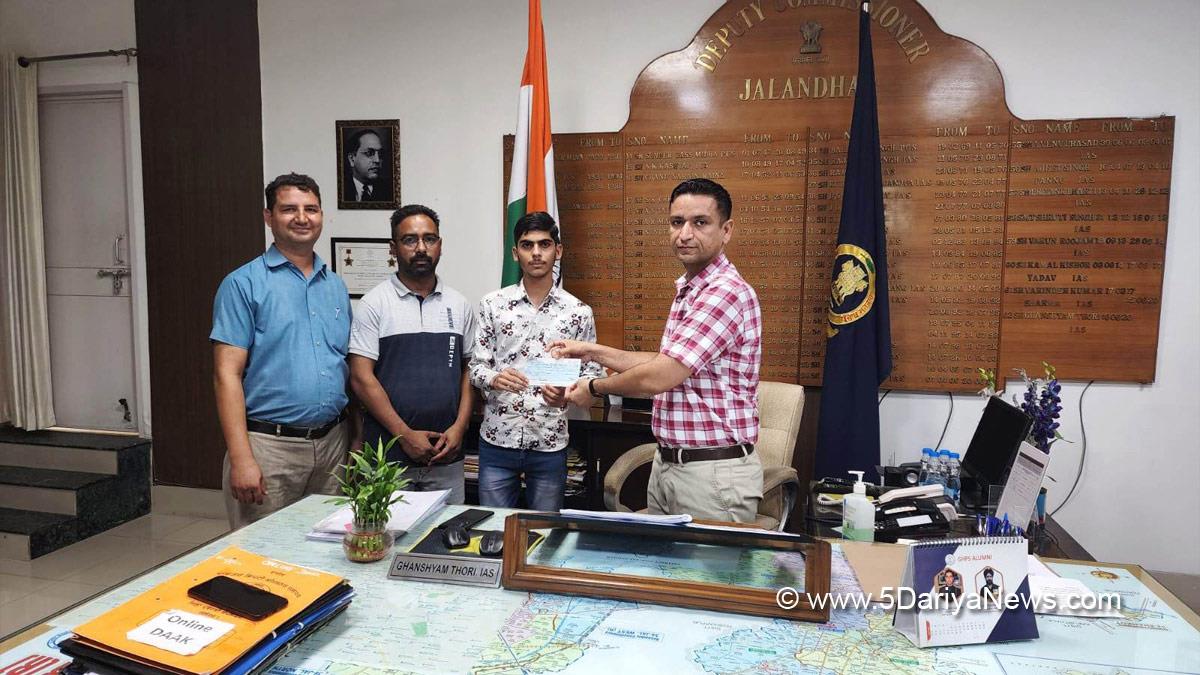 DC Jalandhar, Ghanshyam Thori, Jalandhar, Deputy Commissioner Jalandhar