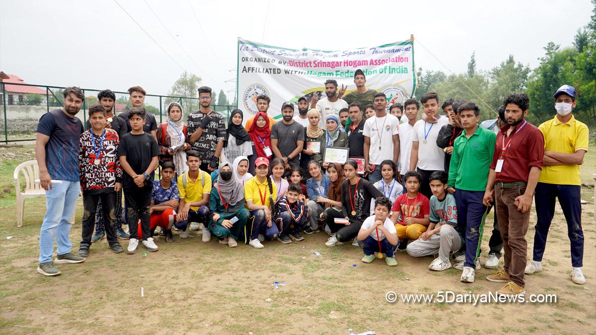 Sports News, Hogam Sports Tournament, Srinagar, Jammu Kashmir Hogam Association, Jammu & Kahmir, Zainab Aijaz 