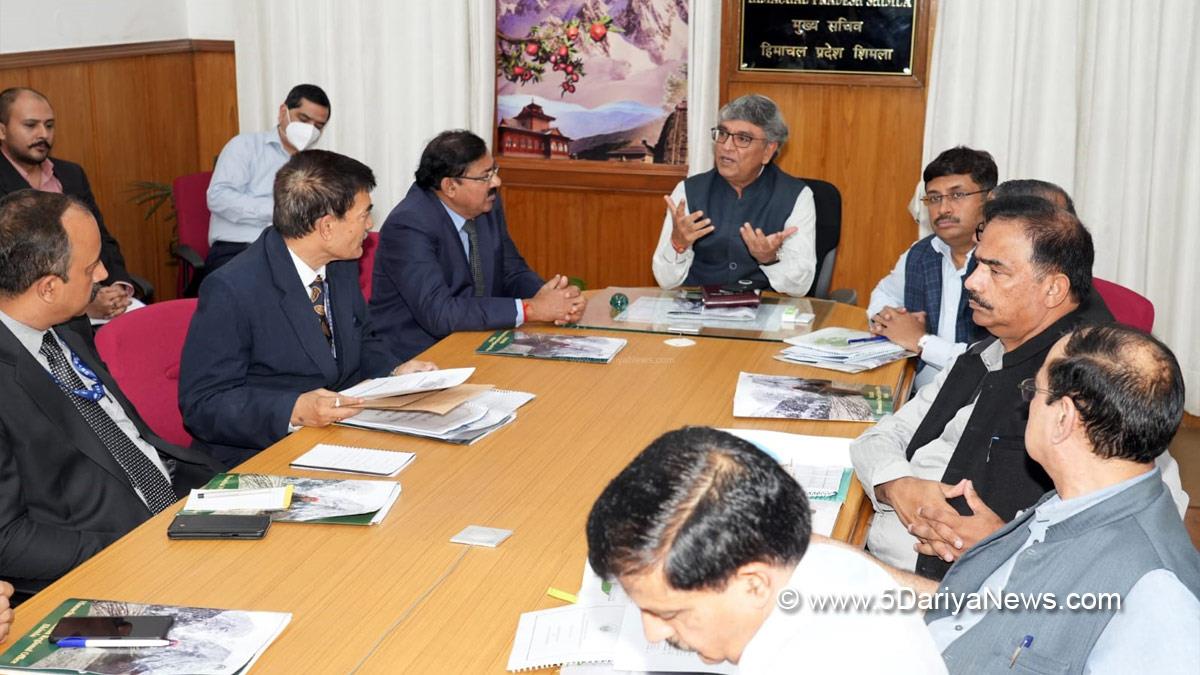 Ram Subhag Singh, Chief Secretary Ram Subhag Singh, Shimla, Himachal Pradesh