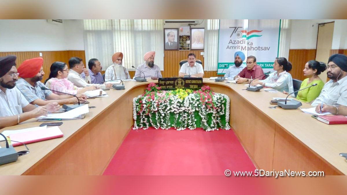 DC Tarntaran, Monish Kumar, Tarntaran, Deputy Commissioner Tarntaran