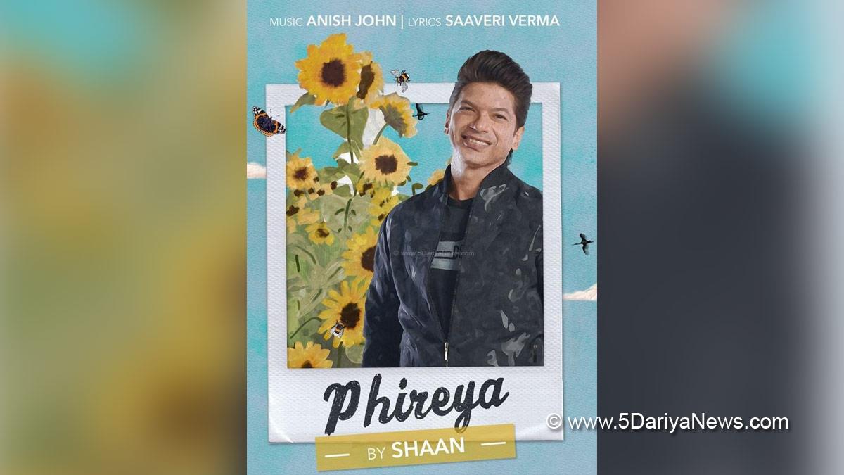 Music, Entertainment, Mumbai, Singer, Song, Mumbai News, Shaan, Phirya