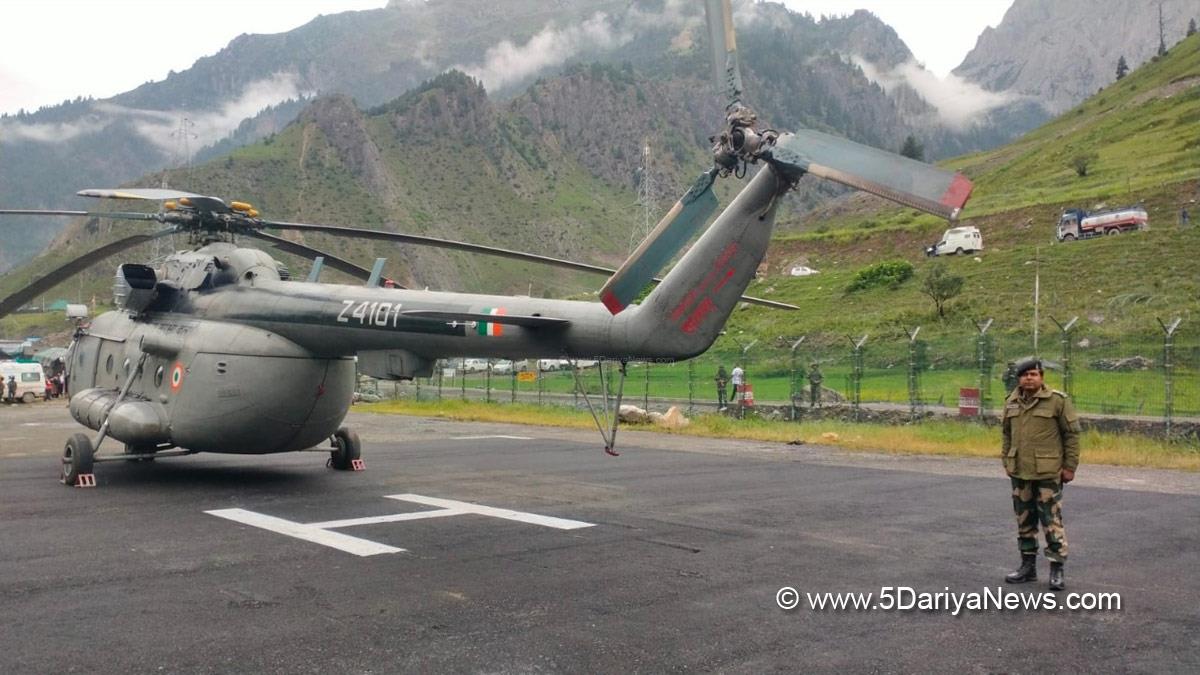 Khas Khabar, Military, Sringar, Border Security Force, BSF, MI 17 Chopper, Amarnath Pilgrims