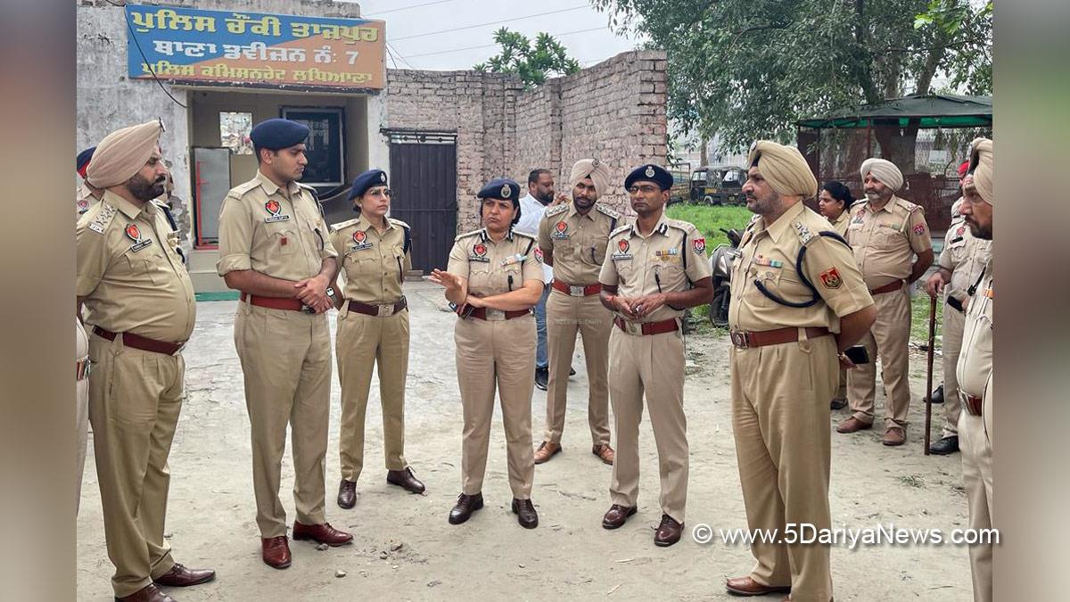 Gurpreet Kaur Deo, Police, Punjab Police, Ludhiana Police, Punjab Admin, Comprehensive Cordon Search operation