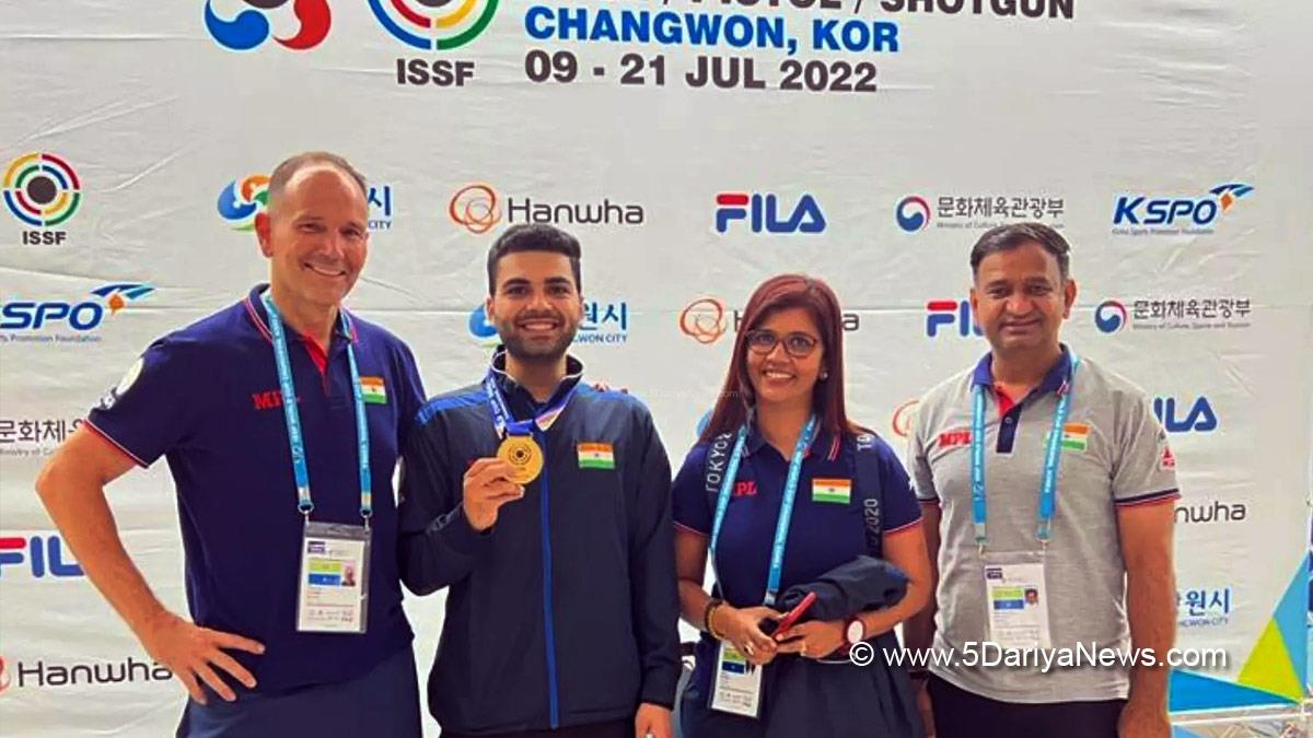 Lovely Professional University, Jalandhar, Phagwara, LPU, LPU Campus, Ashok Mittal, Arjun Babuta, Tokyo Olympics,Lucas Kozeniesky,10m Air Rifle, Shooting world Cup