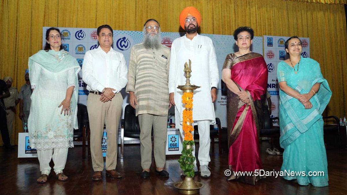 Kuldeep Singh Dhaliwal, AAP, Aam Aadmi Party, Aam Aadmi Party Punjab, AAP Punjab, Government of Punjab, Punjab Government, Punjabi University Patiala, CGC Jhanjeri, Chandigarh Group Of Colleges, Satnam Singh Sandhu, Rashpal Singh Dhaliwal, Jhanjeri, CGC Jhanjeri Campus