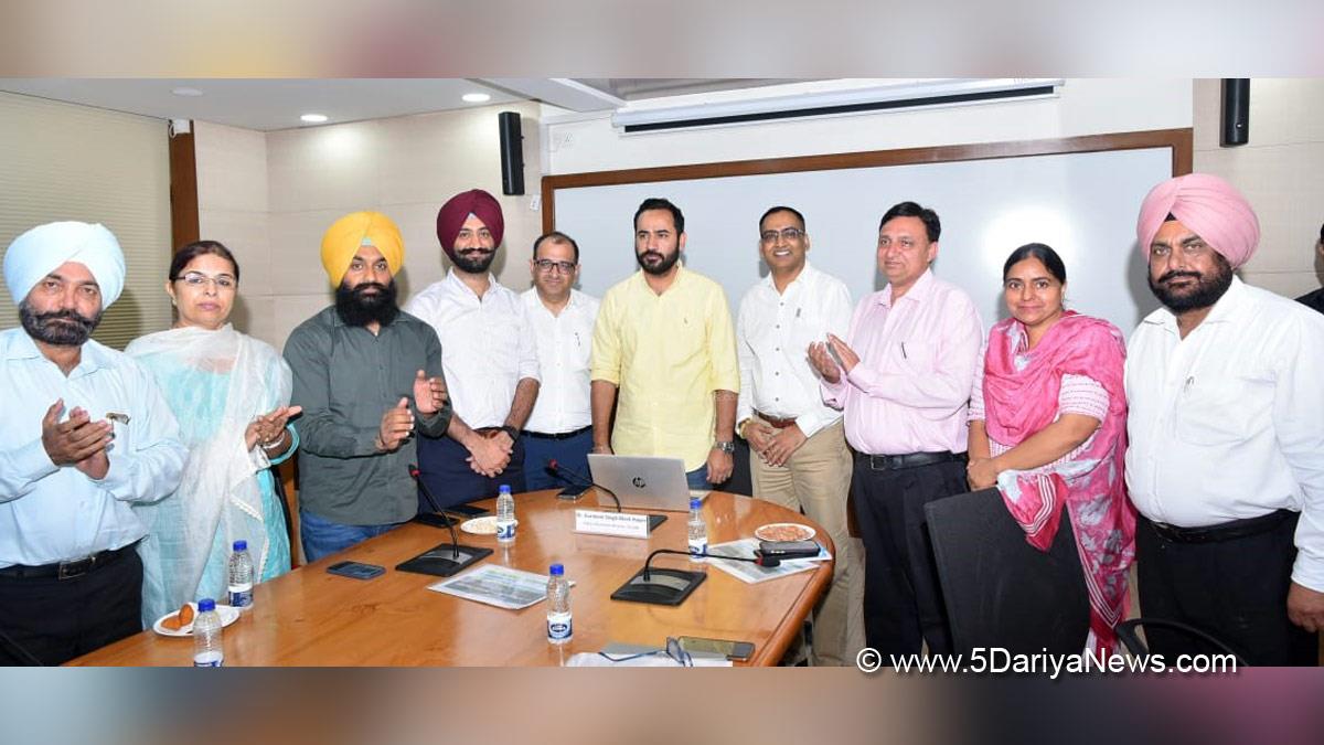 Gurmeet Singh Meet Hayer, Meet Hayer, AAP, Aam Aadmi Party, Aam Aadmi Party Punjab, AAP Punjab, Centralized State Admission Portal, Mahatama Gandhi State Institute of Public Administration, MGSIPA