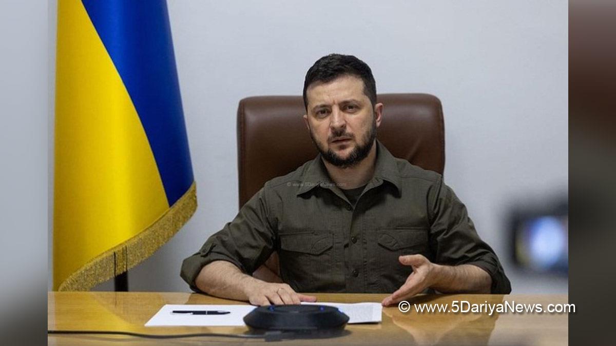 Volodymyr Zelensky, Ukrainian President, Ukraine, Kiev, Internatinal Leader