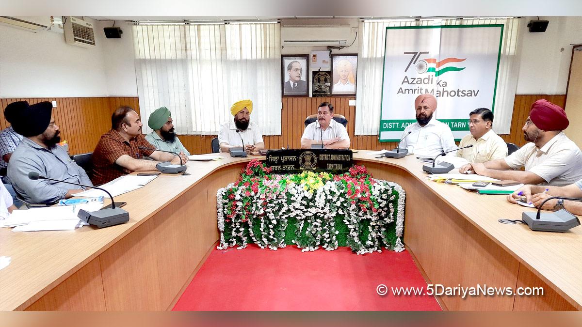 DC Tarntaran, Monish Kumar, Tarntaran, Deputy Commissioner Tarntaran