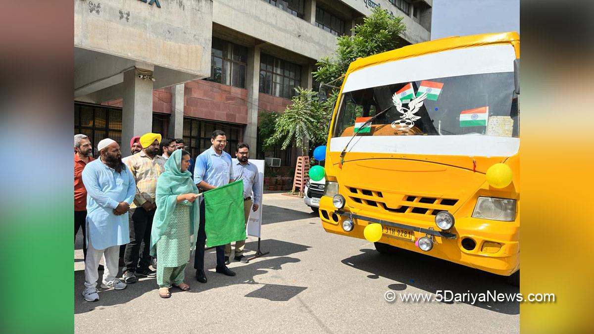 Narinder Kaur Bharaj, Sangrur, AAP, Aam Aadmi Party, Aam Aadmi Party Punjab, AAP Punjab, DC Sangrur, Deputy Commissioner Sangrur, Jitendra Jorwal, Sangrur, Gyaan Kirnan Di Chhoh 