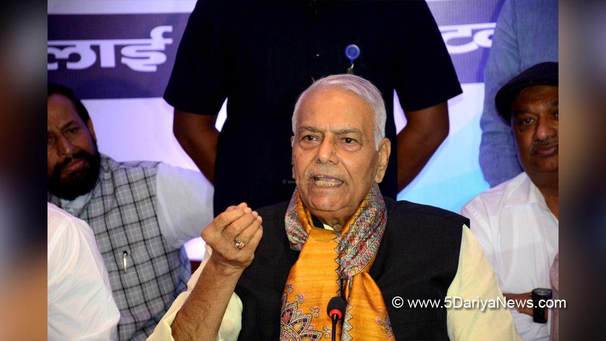 Yashwant Sinha, Presidential Poll Candidate, Yashwant Sinha News, Patna, Nitish Kumar, Bihar Chief Minister