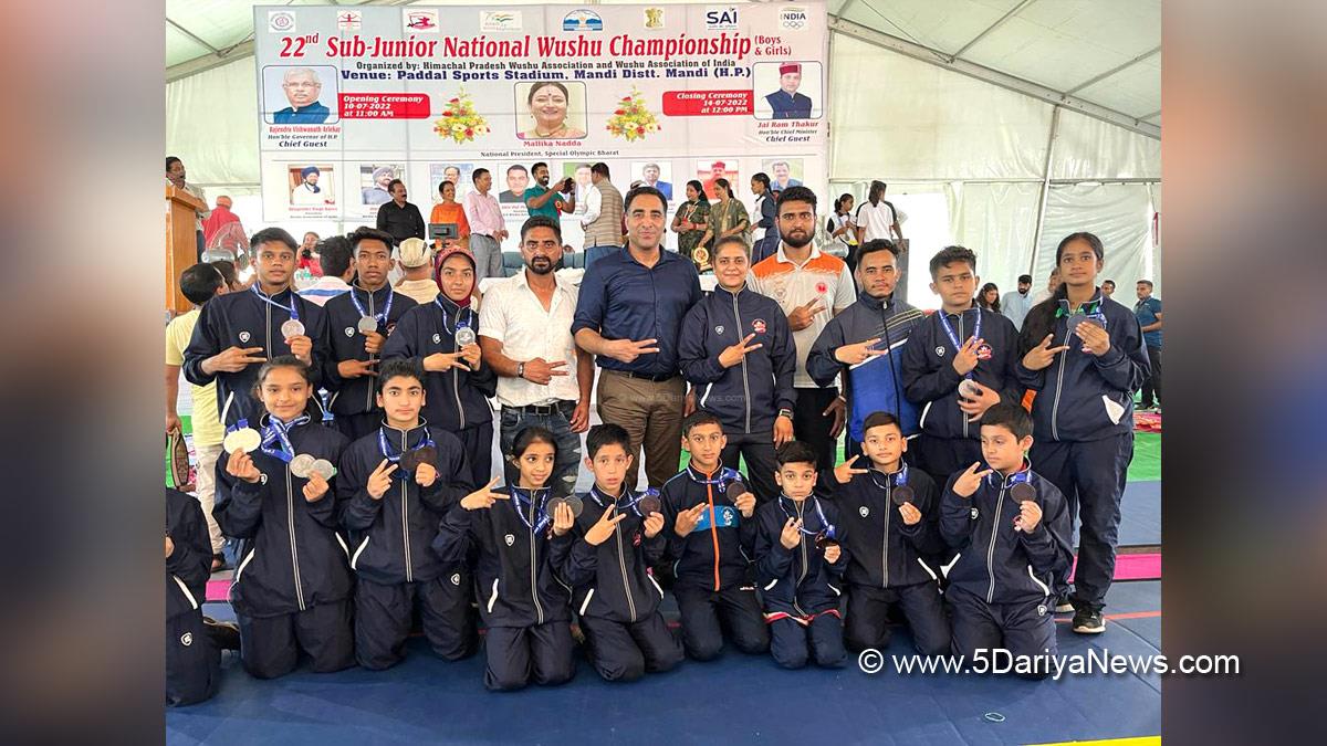 Sports News, Srinagar, Kashmir, Jammu And Kashmir, Jammu & Kashmir, 22nd Sub-Junior National Wushu Championship