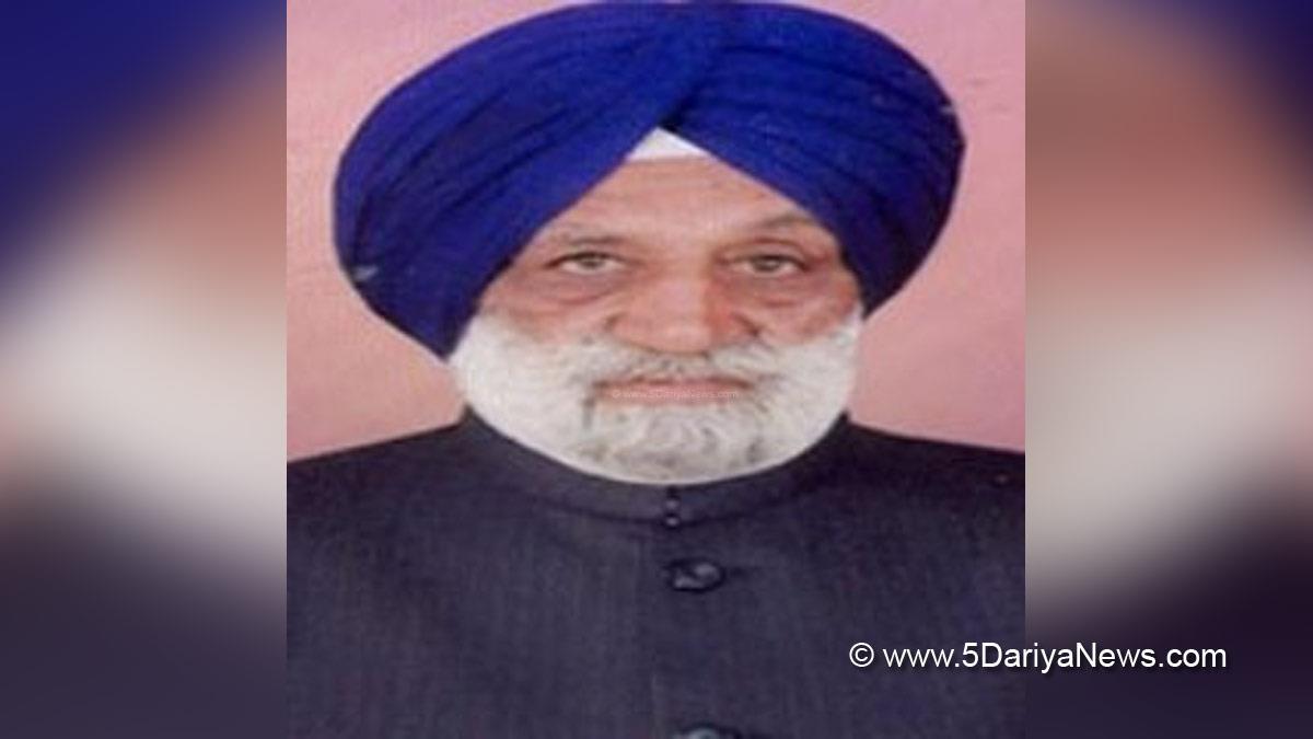 Nirmal Singh Kahlon, Former Punjab Speaker, Shiromani Akali Dal, SAD, Nirmal Singh Kahlon Die