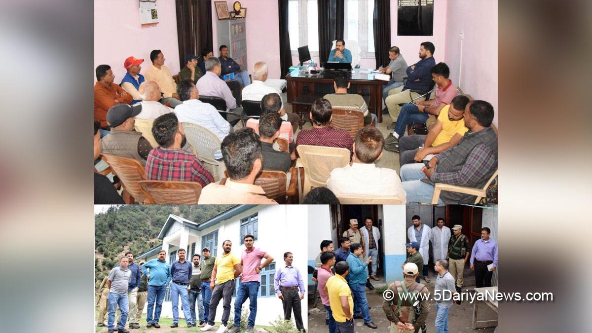 Kishtwar, DDC Kishtwar, District Development Commissioner Kishtwar, Ashok Sharma, Kashmir, Jammu And Kashmir, Jammu & Kashmir